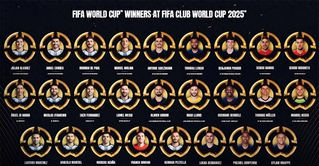 包含官方认证高级货！FIFA发布恩佐海报世界杯+世俱杯唯一的词条